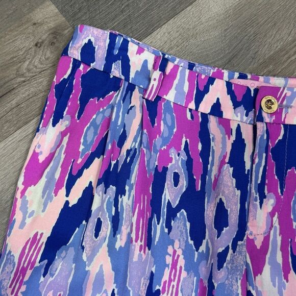 Lilly Pulitzer Amethyst One Too Many Saffron Jogger Pants Purple Pink 2 - Picture 5 of 14